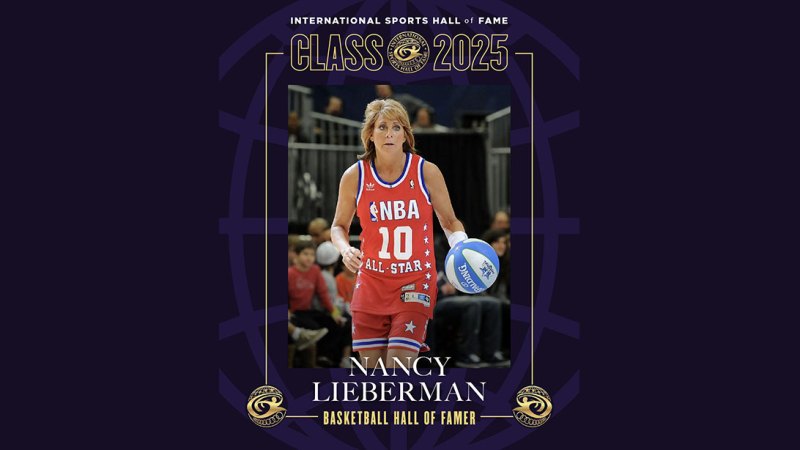 Female basketball hall of famer Nancy Lieberman